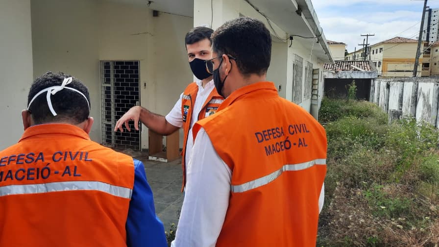 Comitê Técnico coordenado pela Defesa Civil vistoria áreas fora do mapa de subsidência