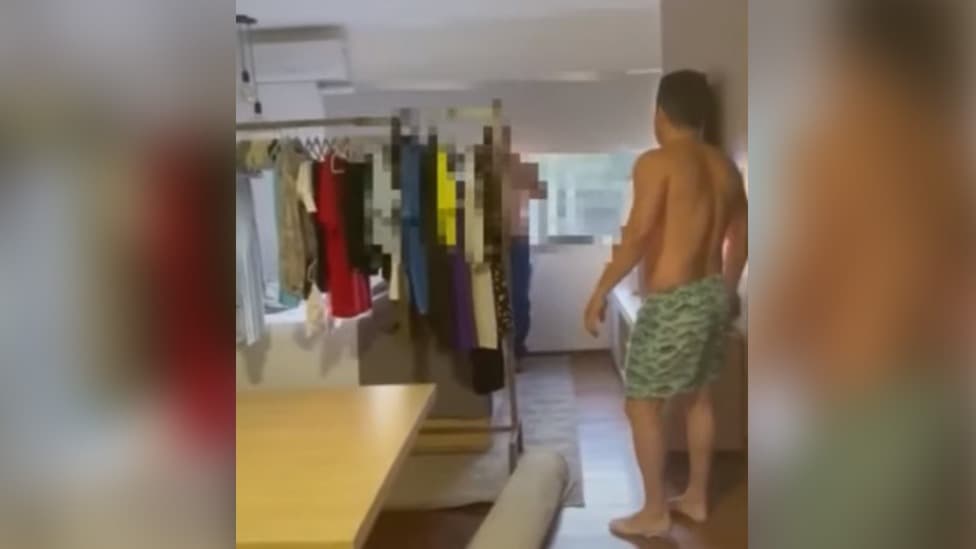 Vídeo: jovem bêbado volta de bar, erra de endereço e acorda na casa de outra pessoa