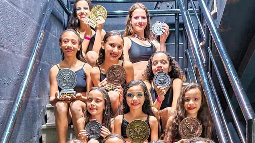 Atletas de Santana do paraíso conquistam vaga no Campeonato Brasileiro de Fitness Coreográfico