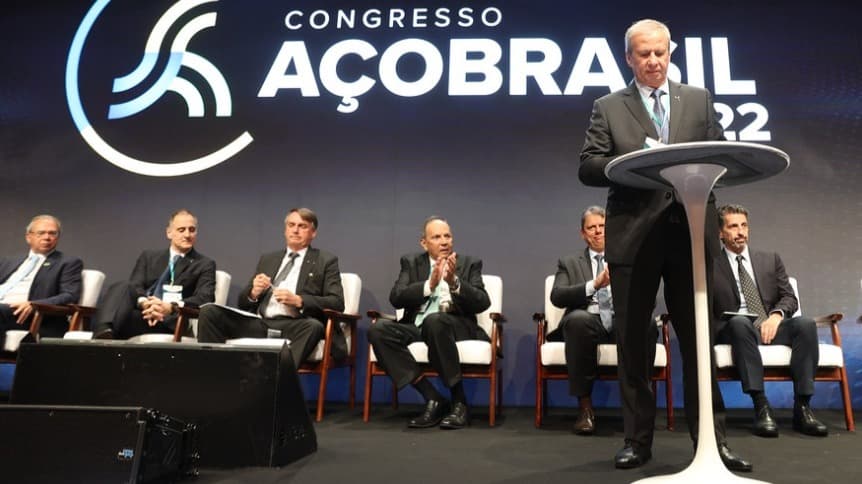 Congresso Aço Brasil 2022 reuniu autoridadades em São Paulo; Sergio Leite é o novo vice-presidente do Conselho