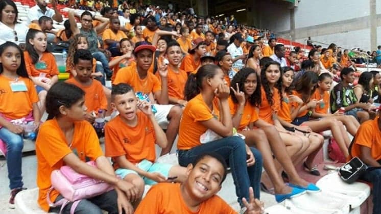 Alunos de Belo Horizonte assistirão Atlético x Ipatinga na Arena MRV pelo Projeto Educacional