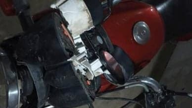 Motociclista fica ferida após colisão com carro em Ipatinga