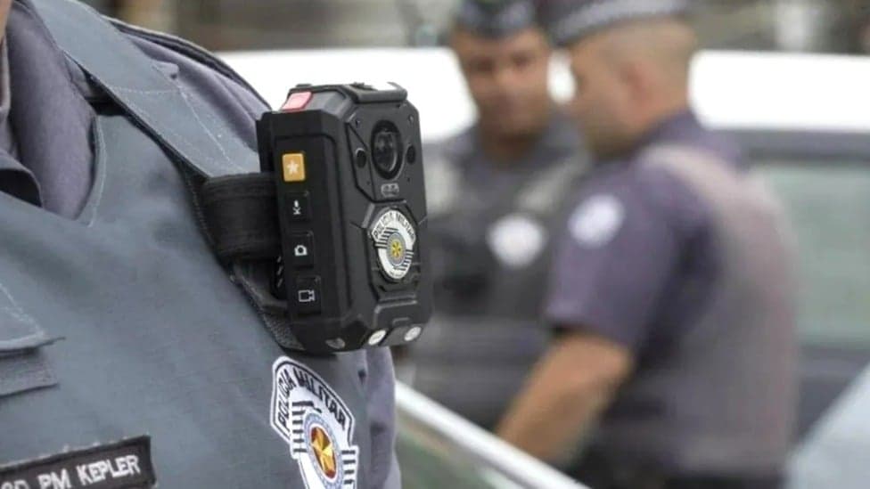 Com tecnologia avançada, SP lança edital para câmeras corporais na Polícia Militar