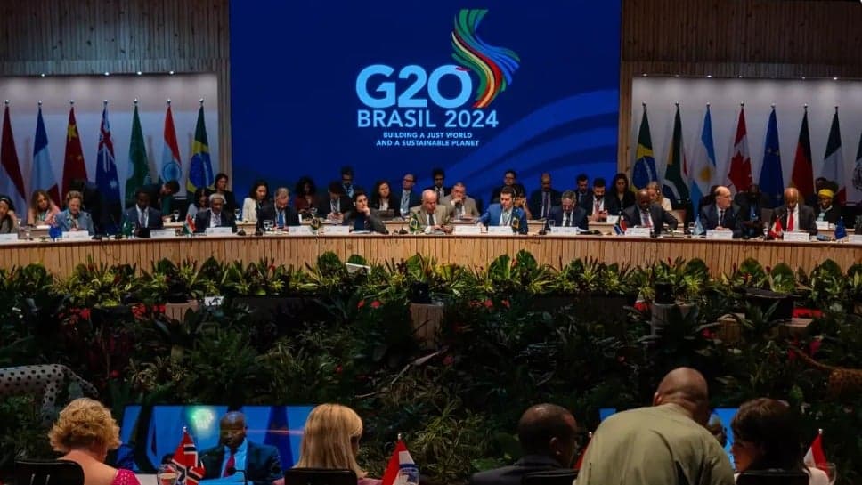 Ministros do G20 debatem taxação de super-ricos e emergência climática no Rio de Janeiro