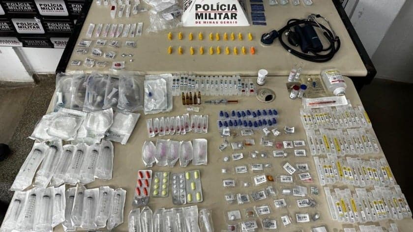Polícia prende técnica de enfermagem por desviar medicamentos de hospitais em MG