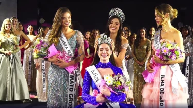 Jéssica Pedroso vence Miss Brasil Mundo e competirá no Miss Mundo 2025