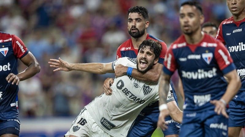 Atlético-MG empata com Fortaleza fora de casa em jogo marcado por improvisos e desfalques