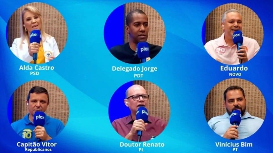 Debate entre os candidatos à prefeitura de Timóteo