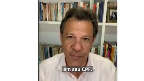 Golpistas utilizam inteligência artificial para enganar com vídeo falso de haddad