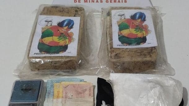 Polícia detém  homem com R$ 50 mil em drogas após fuga em Timóteo