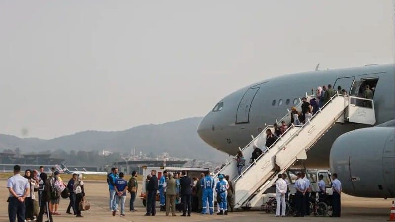 Aeronave parte de SP para terceiro voo de repatriação de brasileiros