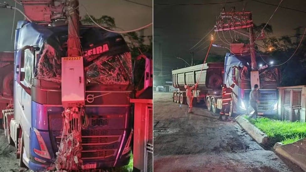 Vídeo: caminhoneiro morre após ser baleado por criminosos ao sair de empresa em SP