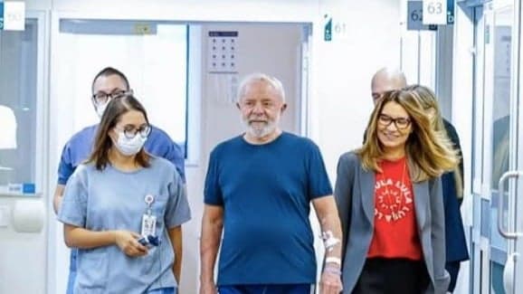 Janja compartilha foto com Lula e celebra recuperação: "Dia de muita emoção"