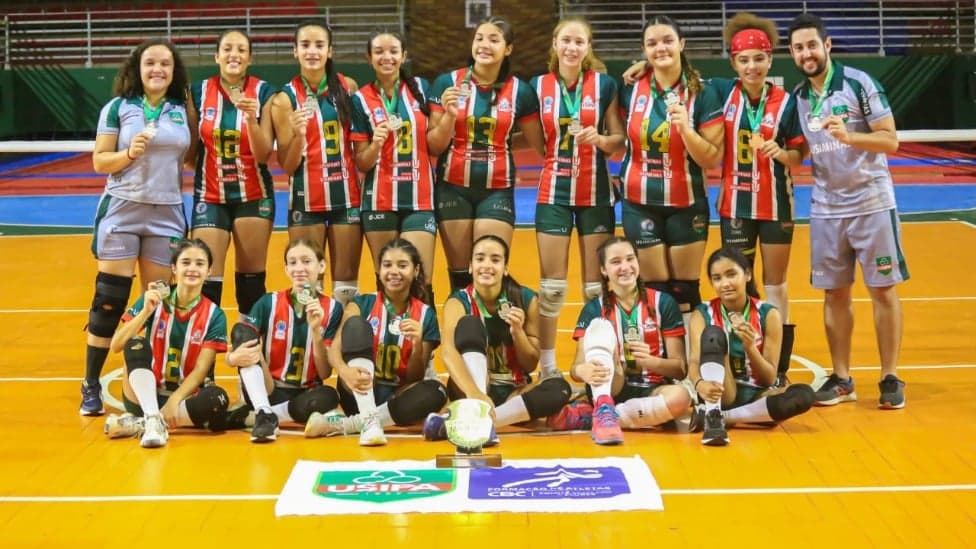 Equipe de Vôlei Sub-14 da Usipa é Vice-Campeã do Campeonato Estadual