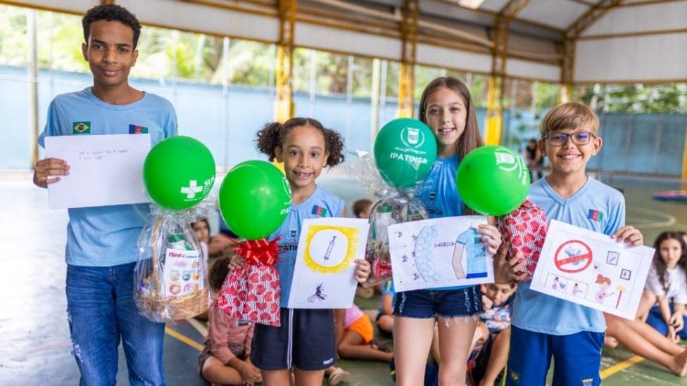 Conscientização contra a dengue ganha força nas escolas de Ipatinga 