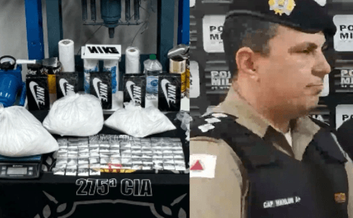 PM detalha operação entre Monlevade e Fabriciano que desmantelou esquema de drogas