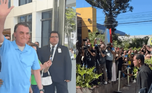 Bolsonaro recebe alta após cirurgia e multidão se reúne em Brasília