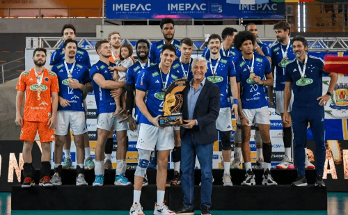 Com vitória sobre Campinas, Sada Cruzeiro é campeão da Superliga Masculina