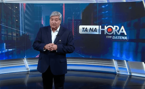 Datena assume novo telejornal na RedeTV! após saída do SBT