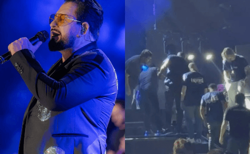 Marrone cai do palco em show e bate a cabeça, diz Bruno