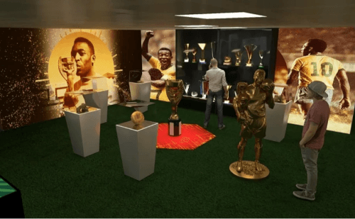 Pelé ganha maior exposição do mundo no Maracanã, no Rio