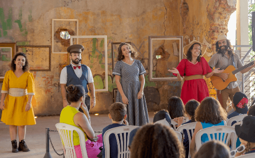 Visitas à Estação Pedra Mole voltam com teatro e história em Ipatinga