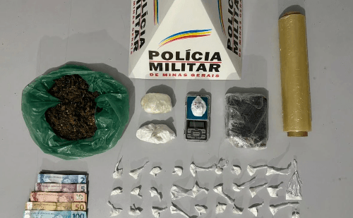PM prende homem com drogas no Bom Jardim, em Ipatinga