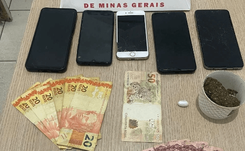 Traficante é preso com drogas e celulares em Ipatinga