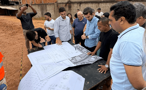 Prefeito de Ipatinga visita obras de UBS com quase R$ 2 mi em investimentos