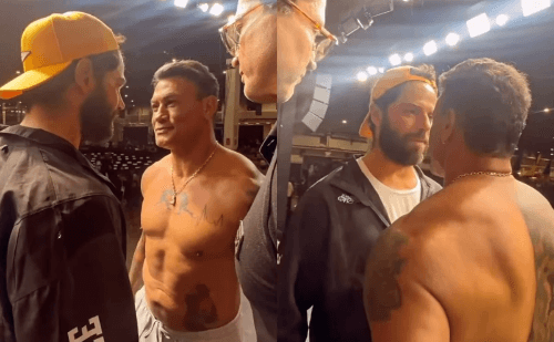 Popó enfrenta Duda Nagle no Fight Music Show em São Paulo