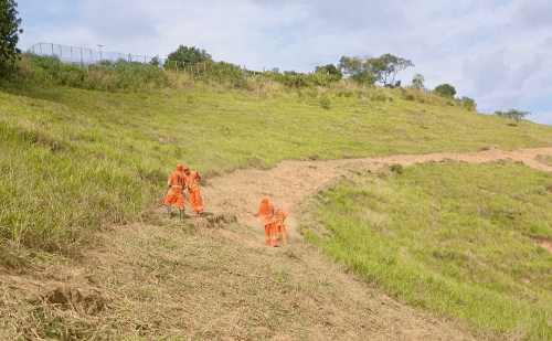 Ipatinga implanta aceiros em áreas verdes para evitar incêndios