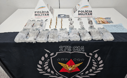 Casal é preso por tráfico e uso de drogas em Coronel Fabriciano