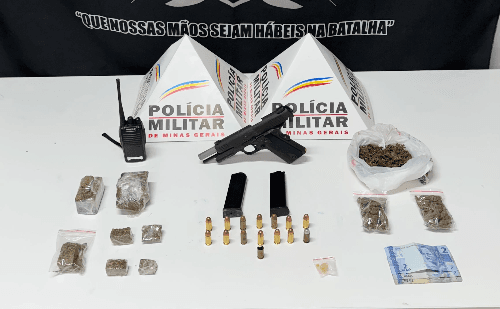 PM prende foragido por homicídio e dois comparsas em Jaguaraçu
