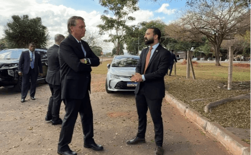 Deputado do Vale do Aço se encontra com Bolsonaro antes de depoimento no STF e denuncia perseguição polític