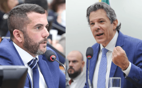 Clima esquenta na Câmara com discussão entre Haddad e Carlos Jordy