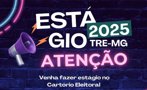 Vale do Aço tem estágio no TRE-MG com bolsa de R$910