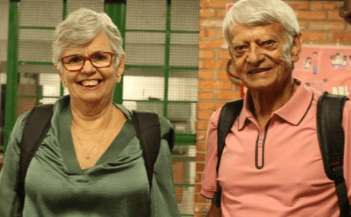 Casal de BH retorna à escola e emociona com história de superação