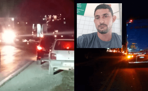 Motociclista morre após colisão com caminhão na BR-381, em Periquito