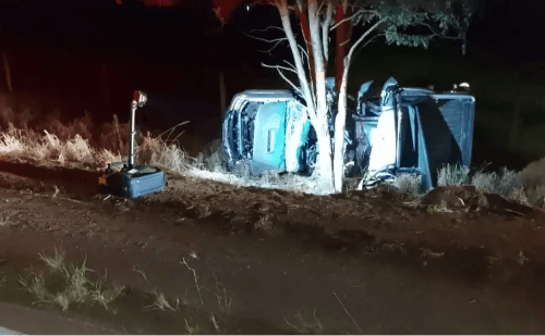 Motorista morre em acidente na MG-179 entre Alfenas e Machado