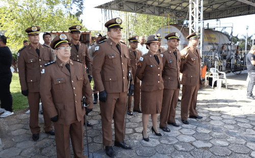 PM comemora 250 anos com homenagens em solenidade na sede do 14º Batalhão em Ipatinga