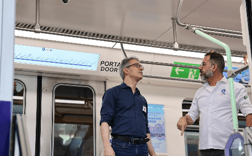 Metrô de BH ganha trens com Wi-Fi e sistema de ocupação por vagão