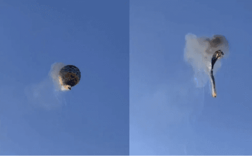 Filha que pulou de balão em SC sobrevive, mas pais morrem na tragédia