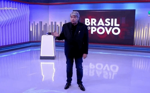 Datena se revolta na TV e ameaça sair: ‘Pego minha malinha e vou’