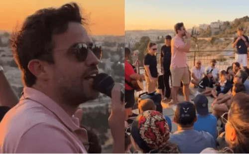Pablo Marçal lidera grupo em Israel em plena zona de guerra