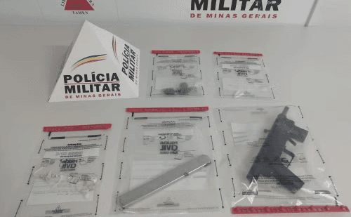 Jovens são apreendidos com submetralhadora em Governador Valadares