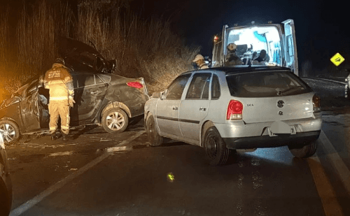 Tragédia na BR-352 deixa dois mortos entre Patos de Minas e Lagoa Formosa