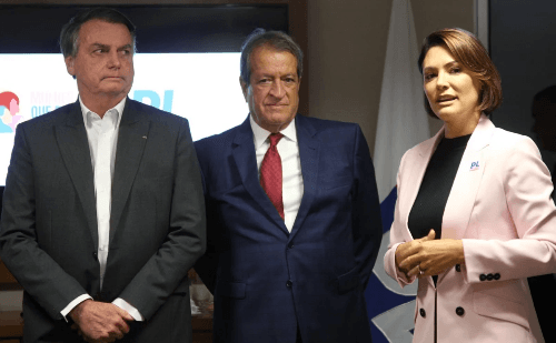 Valdemar afirma: Michelle é única capaz de vencer Lula sem Bolsonaro