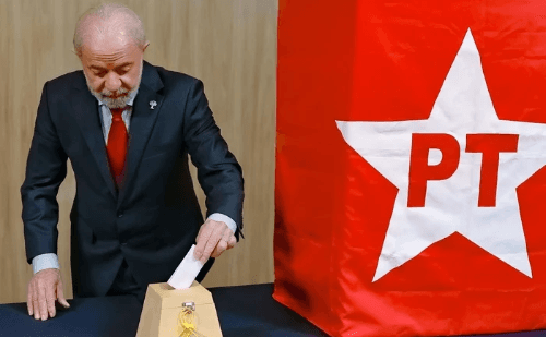 Lula participa de votação do PT enquanto está no Rio para Cúpula do Brics