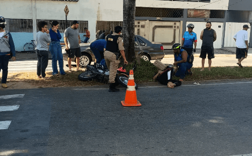 Acidente deixa dois feridos em Timóteo