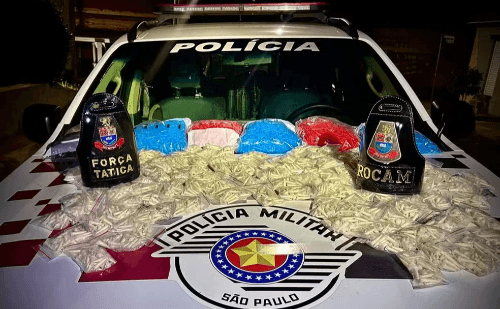 Homens são presos após polícia encontrar cocaína escondida em airbag de carro em Limeira